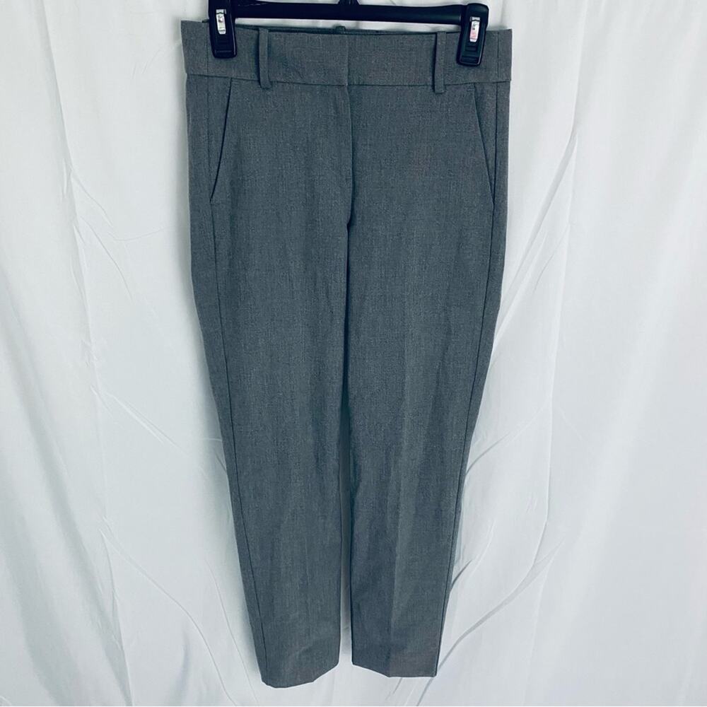 J. Crew Gray Slim Ankle Pants Size 0